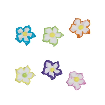 Medium Royal Icing Star Flower Assortment