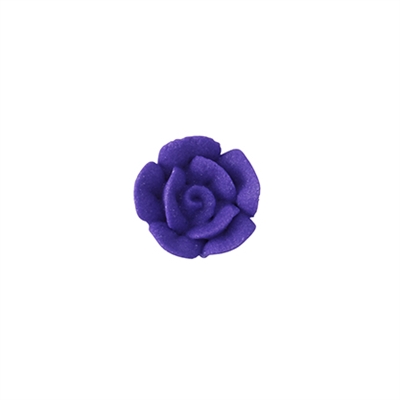 Mini Royal Icing Rose - Purple