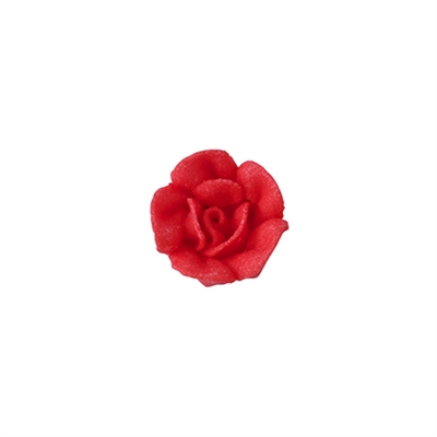 Mini Royal Icing Rose - Red