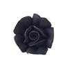 Medium Royal Icing Rose - Black