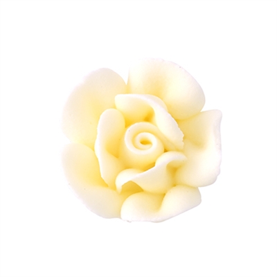 Medium Royal Icing Rose - Ivory