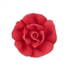 Medium Royal Icing Rose - Red