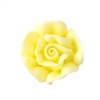 Medium Royal Icing Rose - Yellow