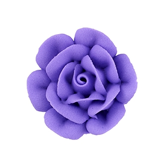 Med-Lg Royal Icing Rose - Lavender
