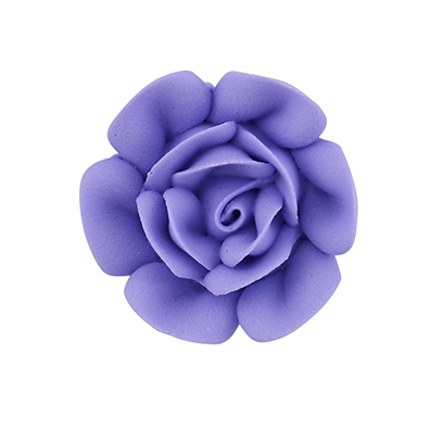 Med-Lg Royal Icing Rose - Purple