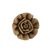 Large Royal Icing Rose - Brown