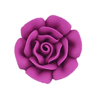 Large Royal Icing Rose - Fuchsia