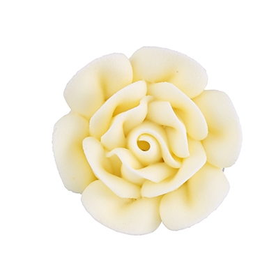 Large Royal Icing Rose - Ivory