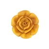 Large Royal Icing Rose - Metallic Gold