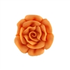 Large Royal Icing Rose - Orange