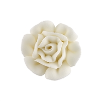 Large Royal Icing Rose - White