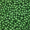 Non-Edible Metallic Green Dragees - 4mm