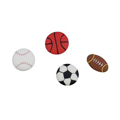 Small Royal Icing Sports Ball Assortment