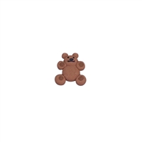 Royal Icing Brown Teddy Bear