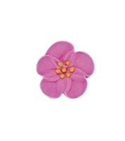 Small Royal Icing Wild Rose - Pink