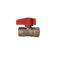 USD Products Straight Gas Shut Off Valve (1/2-in FIP x 1/2-in FIP)