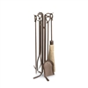 Pilgrim Forced Hearth Tool Set - Burnished Bronze