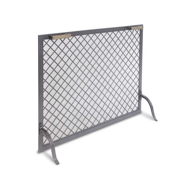 Pilgrim Stanton Natural Iron Fireplace Screen (18317)