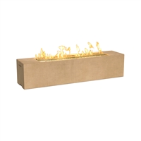 American Fyre Designs Milan Low Linear Chat Height Outdoor Firetable