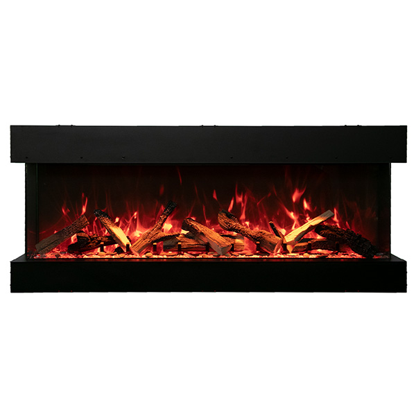 Amantii Tru View Deep Smart 40" 3-Sided Built-in Electric Fireplace (60" Model Shown in Main Image)