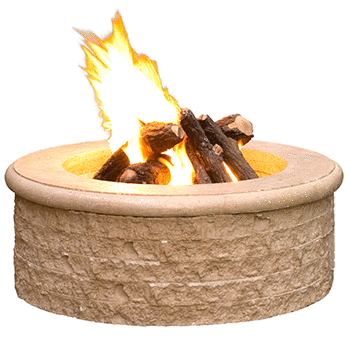 American Fyre Designs Chiseled Fire Pit