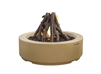 American Fyre Designs Louvre Round Fire Pit