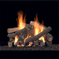 Empire 18-IN Williamsburg Log Set with Vent Free Slope Glaze Burner