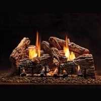 Empire 18-IN Ravenwood Log Set with Vent Free Slope Glaze Burner