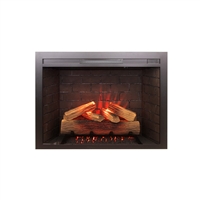 Amantii Fire & Ice Classic Edition 33" Electric Fireplace Insert, WiFi Enabled