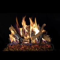 Real Fyre Charred Oak Stack Gas Logs 24-in Logs Only