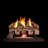 Real Fyre Charred Gnarled Split 24-in Logs Only
