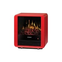 Dimplex 13" Red Mini Cube Electric Stove