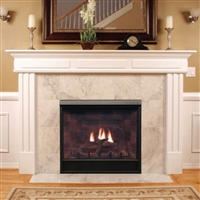 Madison Clean-Face Direct Vent Deluxe Fireplace 36" Millivolt Control Series