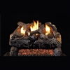 Real Fyre Evening Fyre Charred 16/18-in Vent-Free Gas Logs with G18 Burner Options