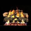 Real Fyre Charred Evergreen 18-in Logs with G52 Burner Kit Options