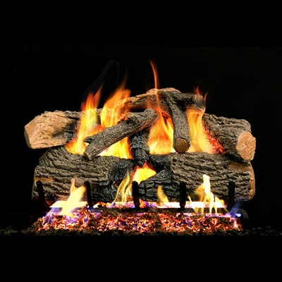 Real Fyre Charred Evergreen 24-in Logs Only