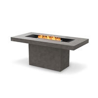 EcoSmart Fire Gin 90 Bar Outdoor Fire Table with Ethanol Burner