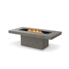 EcoSmart Fire Gin 90 Dining Outdoor Fire Table with Ethanol Burner