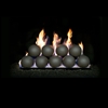 Real Fyre 5" Epic Black Fyre Spheres with 18-in P45 Burner