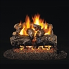 Real Fyre Burnt Rustic Oak 30-in Logs with Burner Kit Options