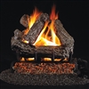 Real Fyre Rustic Oak 16-in Gas Logs with Burner Kit Options