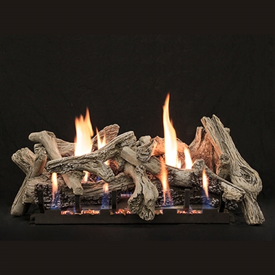 Empire 24-IN Vent-Free Driftwood-Burncrete Logs