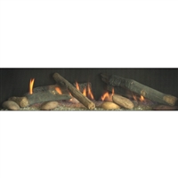 Empire Rustic Log Set for DVLL Fireplaces