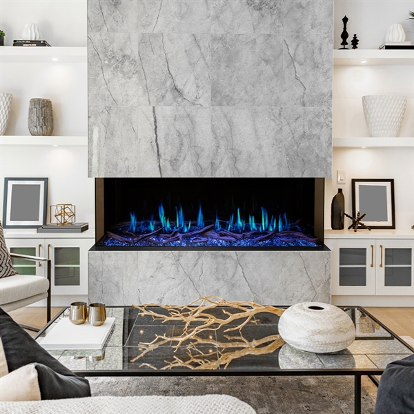 Modern Flames 100" Orion Multi Heliovision Built-in Linear Electric Fireplace