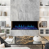 Modern Flames 76" Orion Multi Heliovision Built-in Linear Electric Fireplace