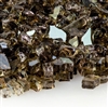 1/4-In Bronze Reflective Fire Glass 10-Lb