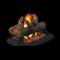 Real Fyre Golden Oak Classic See-Thru Vented 30-in Gas Logs - Logs Only