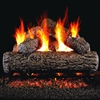 Real Fyre Golden Oak 20-in Gas Logs with Burner Kit Options