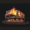 Real Fyre Rugged Split Oak 24-in Gas Logs with Burner Kit Options