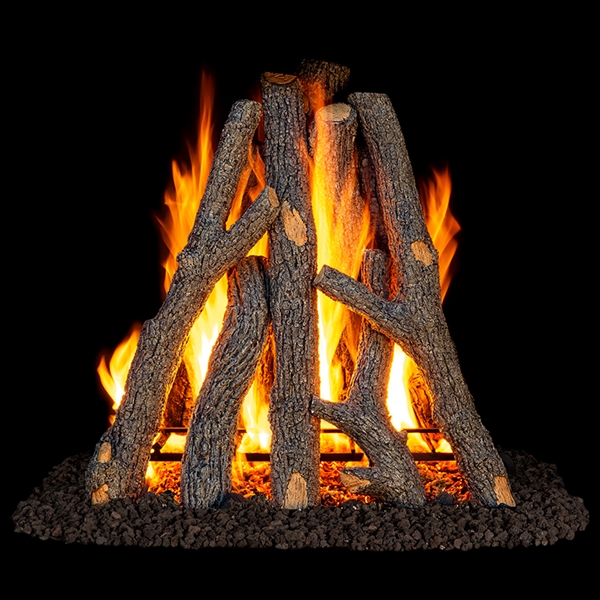 Real Fyre Rural Oak Rumford Style 18/20" Gas Logs Only